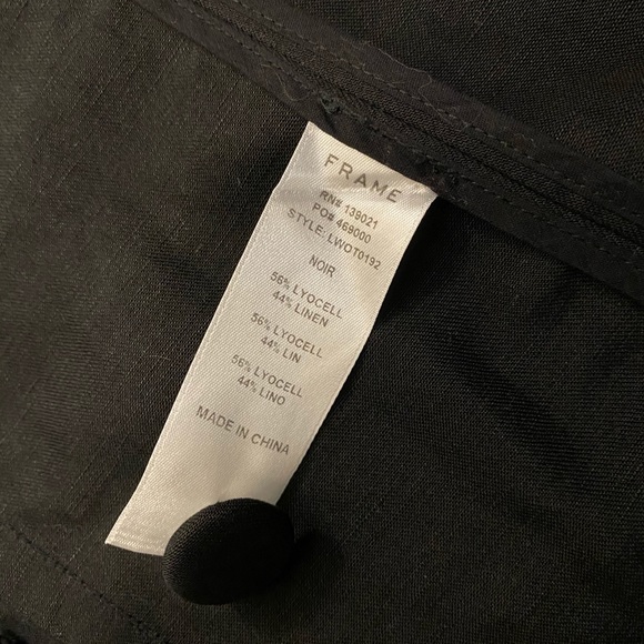 FRAME linen blazer - Picture 4 of 4